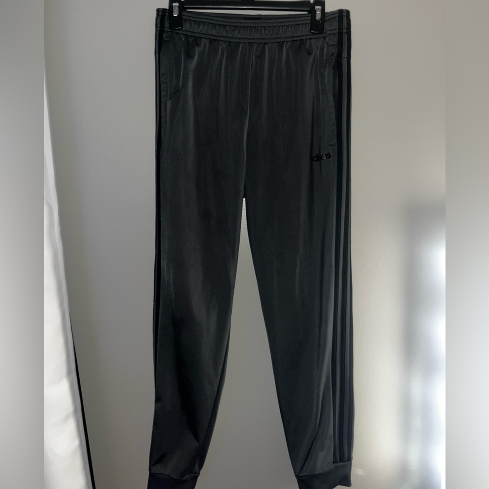 Adidas Logo Striped Leg Track Pants